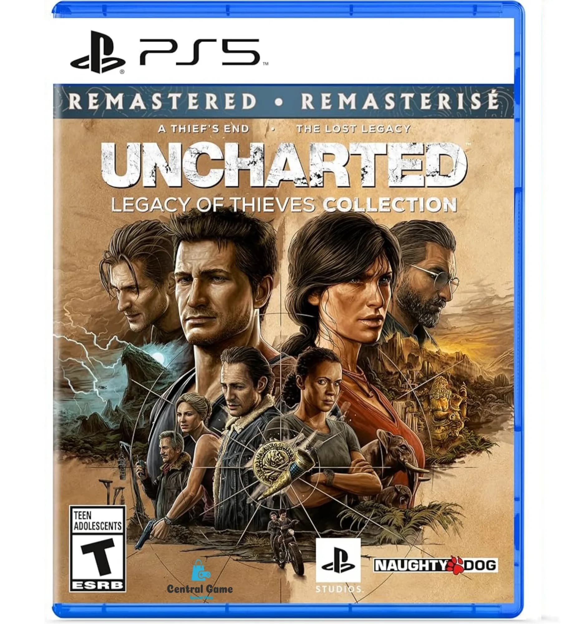 بازی Uncharted Legacy Of Thieves Collection Ps5 برای PS5