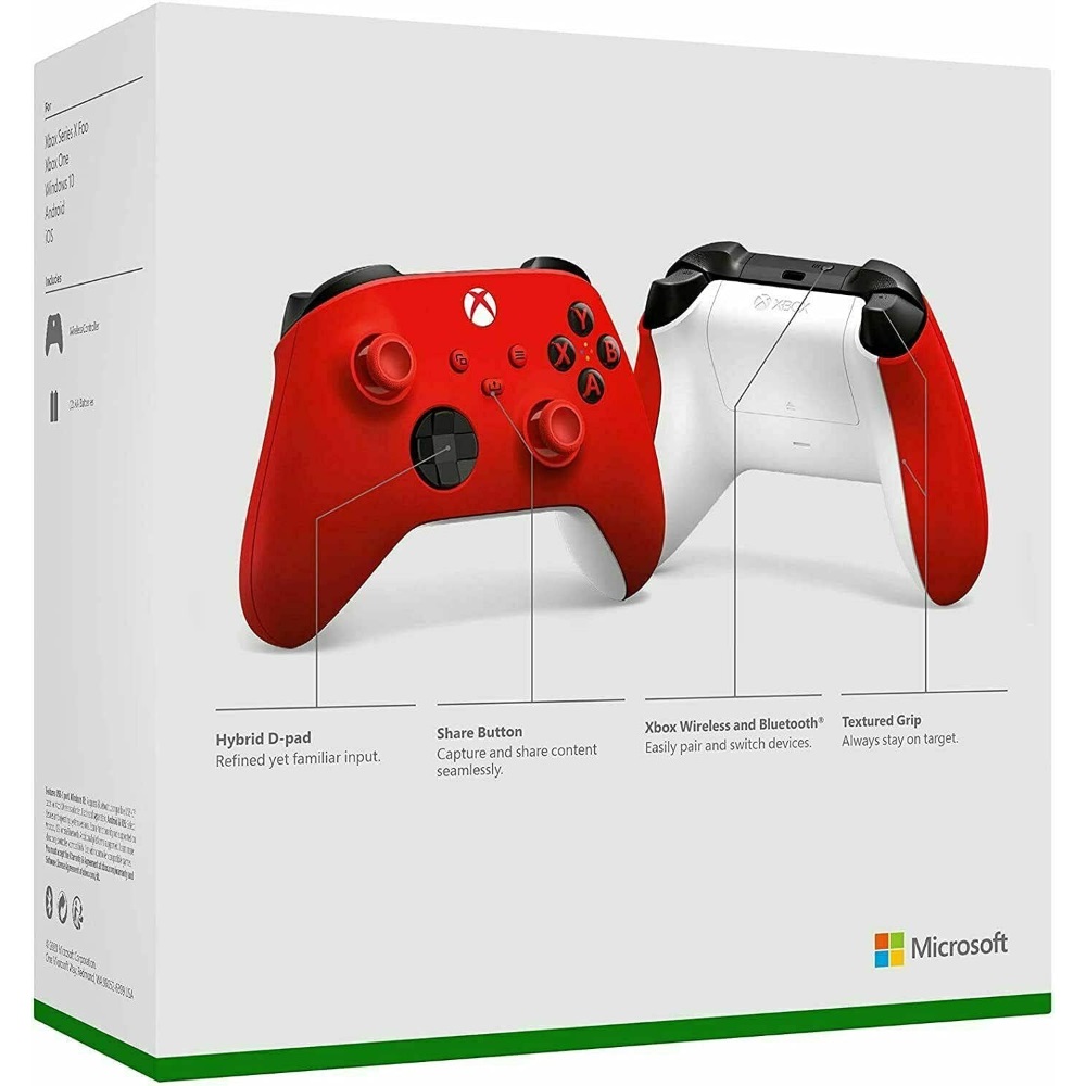 دسته Xbox Series X/S رنگ Pulse Red - 4