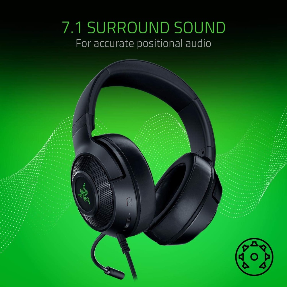 هدست گیمینگ ریزر مدل Razer Kraken X - 10