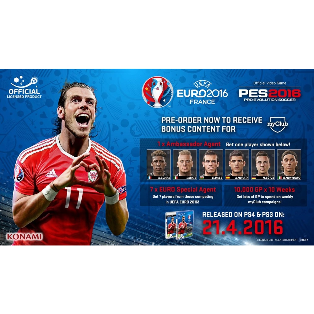 بازی Pro Evolution Soccer 2016 کارکرده برای پلی‌استیشن 4 - 4