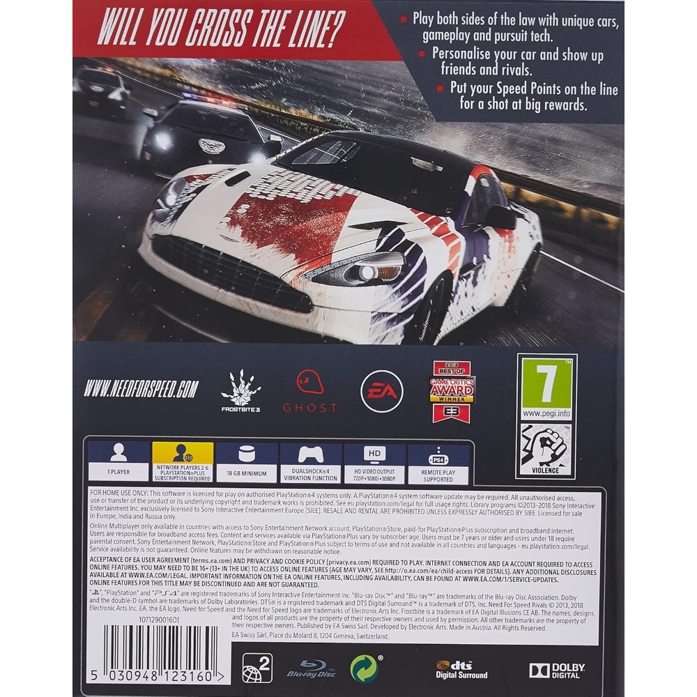 بازی Need for Speed Rivals کارکرده برای PS4 - 6