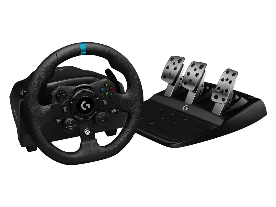 فرمان و پدال بازی لاجیتک LOGITECH G923 TRUEFORCE برای Xbox