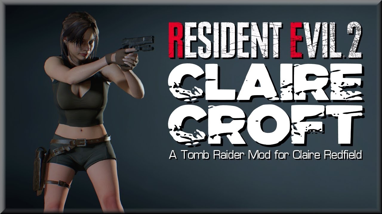 Lara Croft در ماد جدید Resident Evil 2 Remake