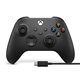 دسته Xbox Series X/S رنگ Carbon Black همراه کابل