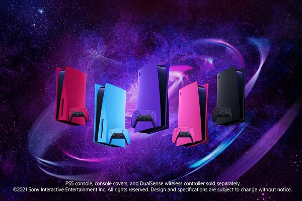 کاورهای جدید رنگی پلی استیشن ۵