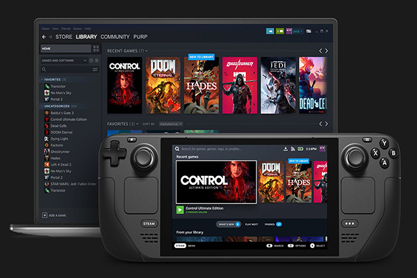 بازی‌های سازگار با استیم دک را در کتابخانه Steam خود ببینید!