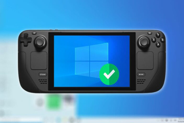 آماده شدن درایورهای ویندوز ۱۰ روی کنسول استیم دک