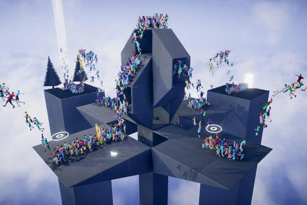 بازی جذاب Humanity از همان روز اول به PS-Plus می‌آید