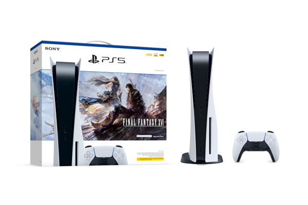 باندل، کنترلر و کاور Final Fantasy XVI پلی استیشن ۵ معرفی شد.