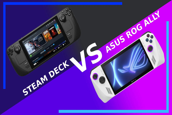 مقایسه دو ابرکنسول دستی: Steam Deck بخریم یا Asus Rog Ally؟