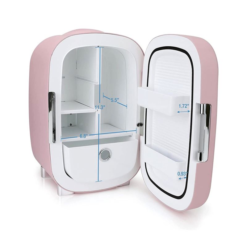 Cosmetics Cooler Pink Mini Refrigerator 7L - 2