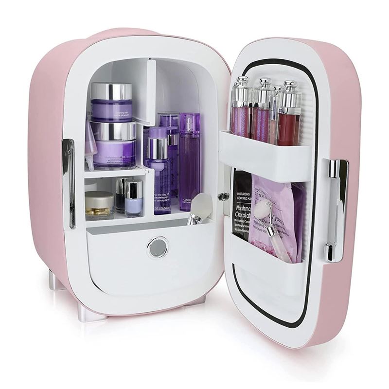 Cosmetics Cooler Pink Mini Refrigerator 7L - 3