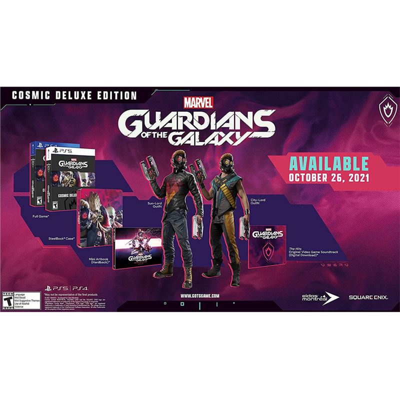 بازی Marvel's Guardians of the Galaxy نسخه Deluxe Edition برای PS5 - 2
