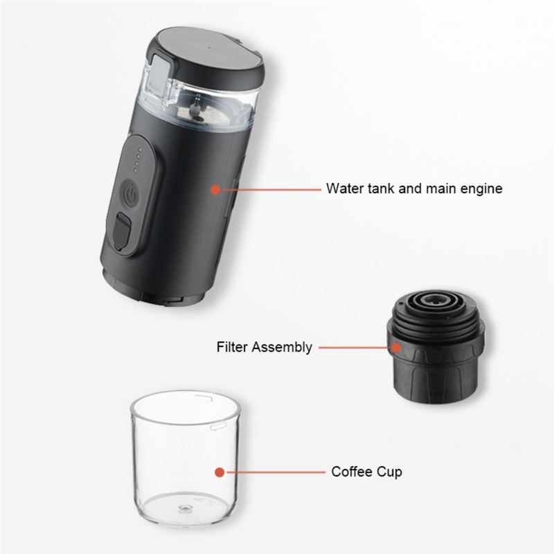 قهوه ساز شارژی و قابل حمل مینی اسپرسو - 2