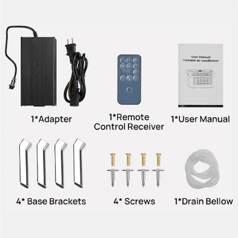 کولر گازی مسافرتی Portable 4 in 1 Air Conditioner - 7