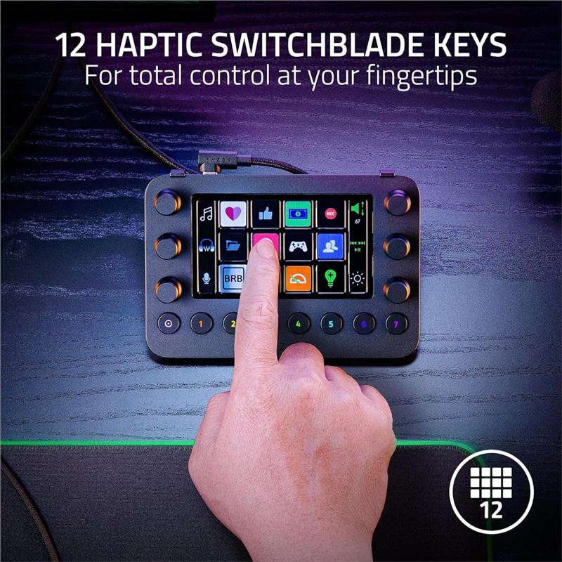 Razer Stream Controller: All-in-one Keypad RZ20 - 3