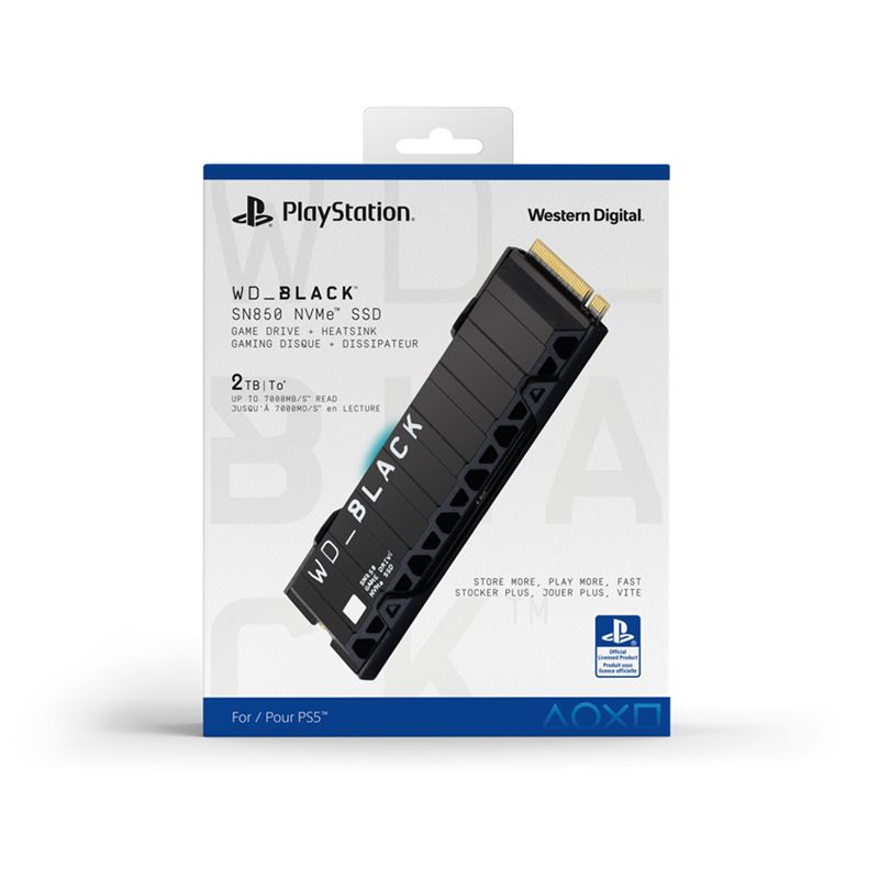 حافظه SSD اینترنال WD_BLACK SN850 دو ترابایت دارای Heatsink - 3