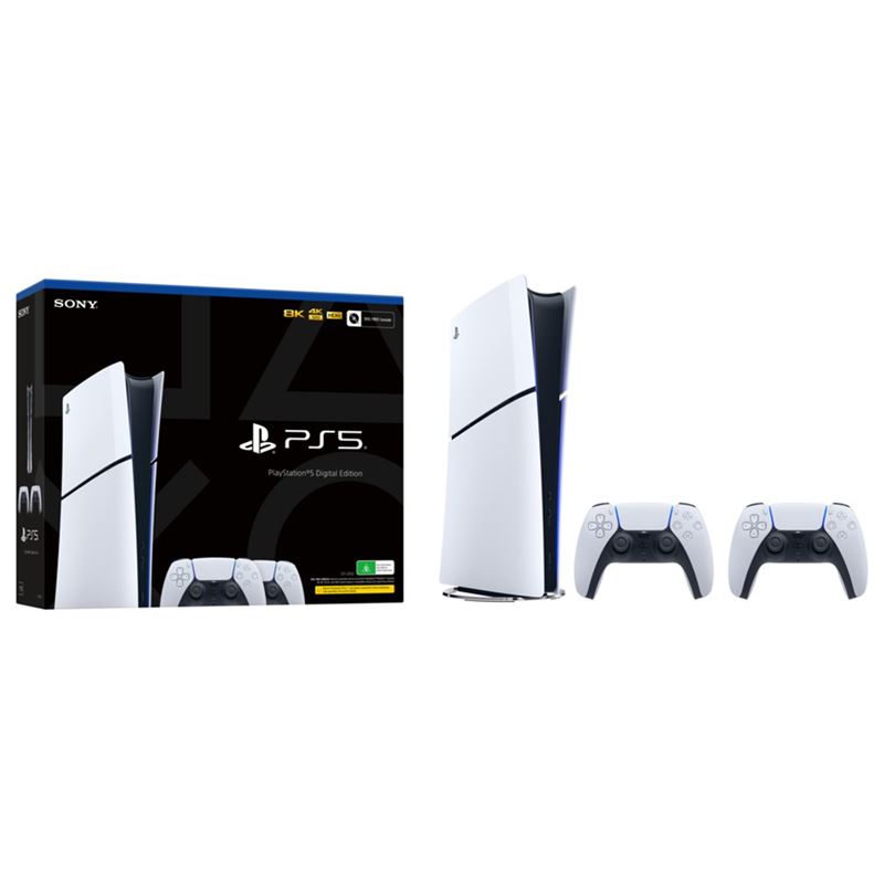 پلی استیشن ۵ اسلیم دیجیتال باندل دو دسته PS5 Slim Two DualSense Bundle - 2