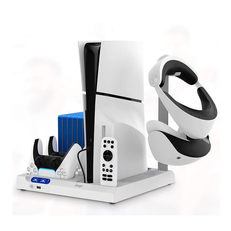 استند چند منظوره فن و شارژ PS5 Slim مدل IPEGA PG-P5S028 - 5