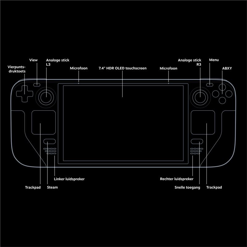 استیم دک اولد Steam Deck OLED 512GB - 4