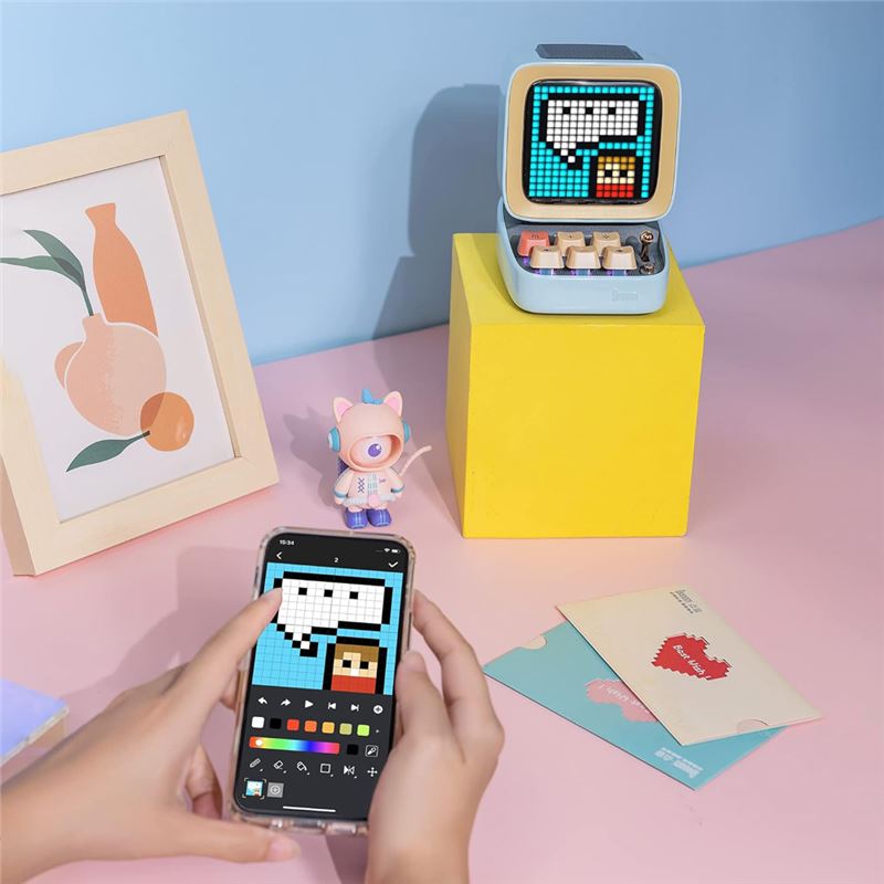 اسپیکر کارائوکه پیکسلی دیووم Divoom Ditoo-Mic - 11