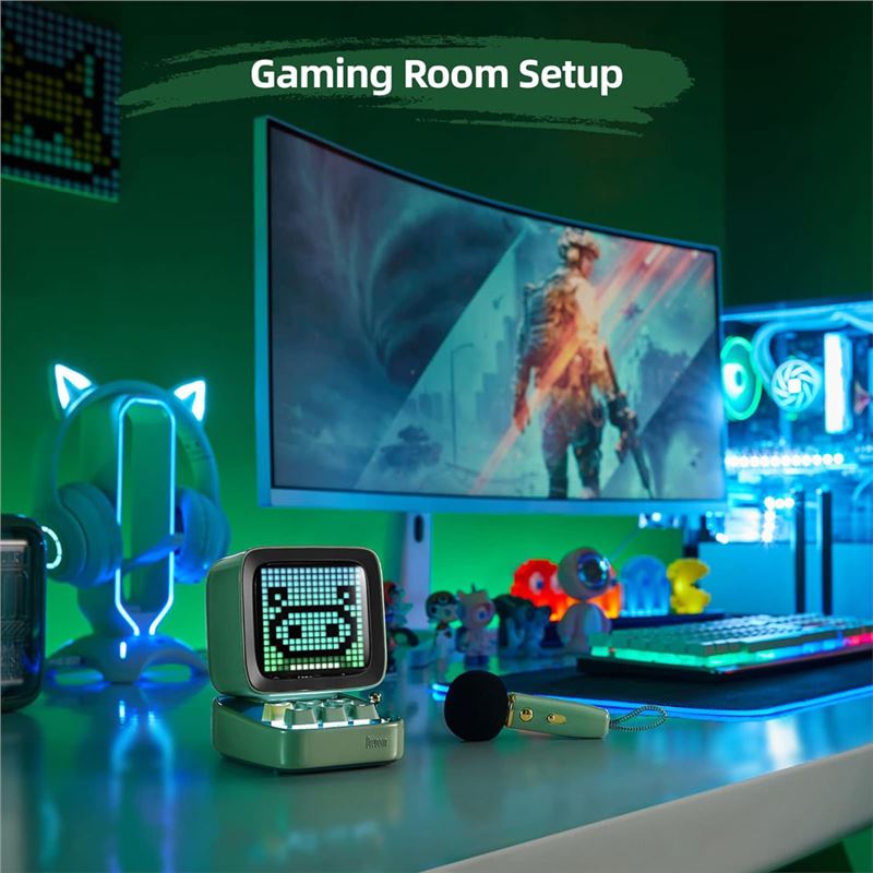 اسپیکر کارائوکه پیکسلی دیووم Divoom Ditoo-Mic - 7