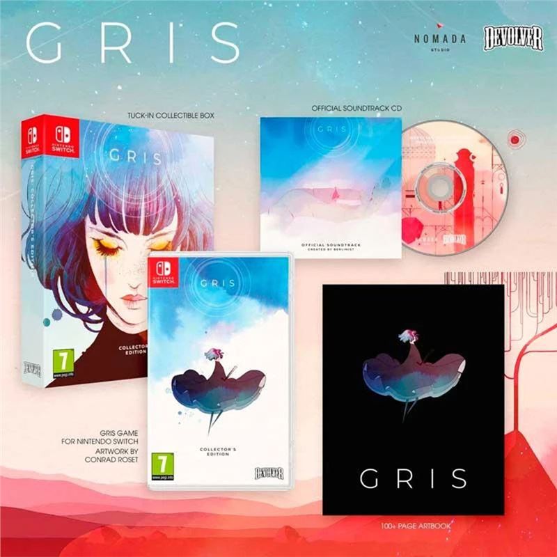 بازی GRIS نسخه Collector's Edition برای Nintendo - 2