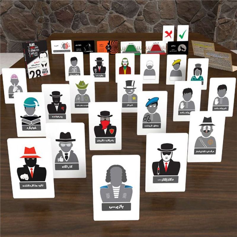 بازی فکری کارت مافیا سناریو شب‌های مافیا - 3