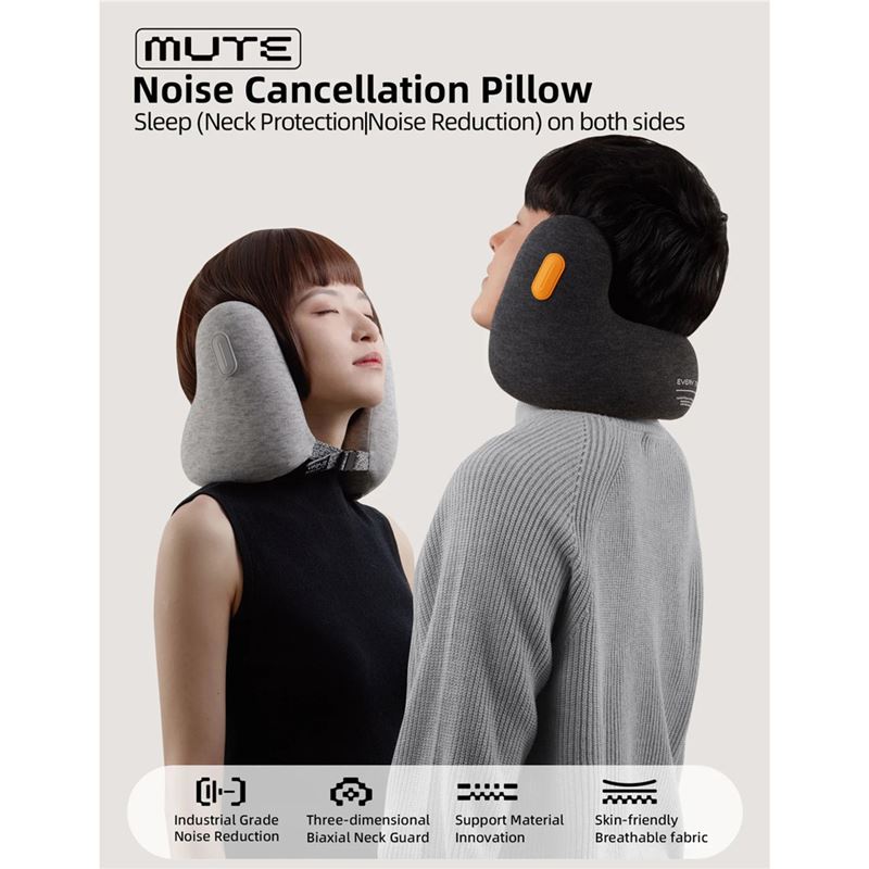 بالش گردنی مسافرتی هوشمند EVERY THINK مدل E2 با قابلیت نویزکنسلینگ - 2