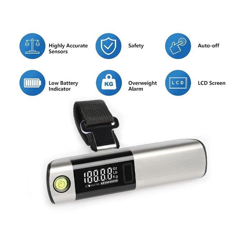 ترازوی دیجیتال چمدان Digital Luggage Scale HYE0907 - 2