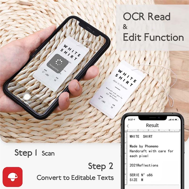 پرینتر لیبل زن حرارتی و قابل حمل Phomemo مدل M110 - 4