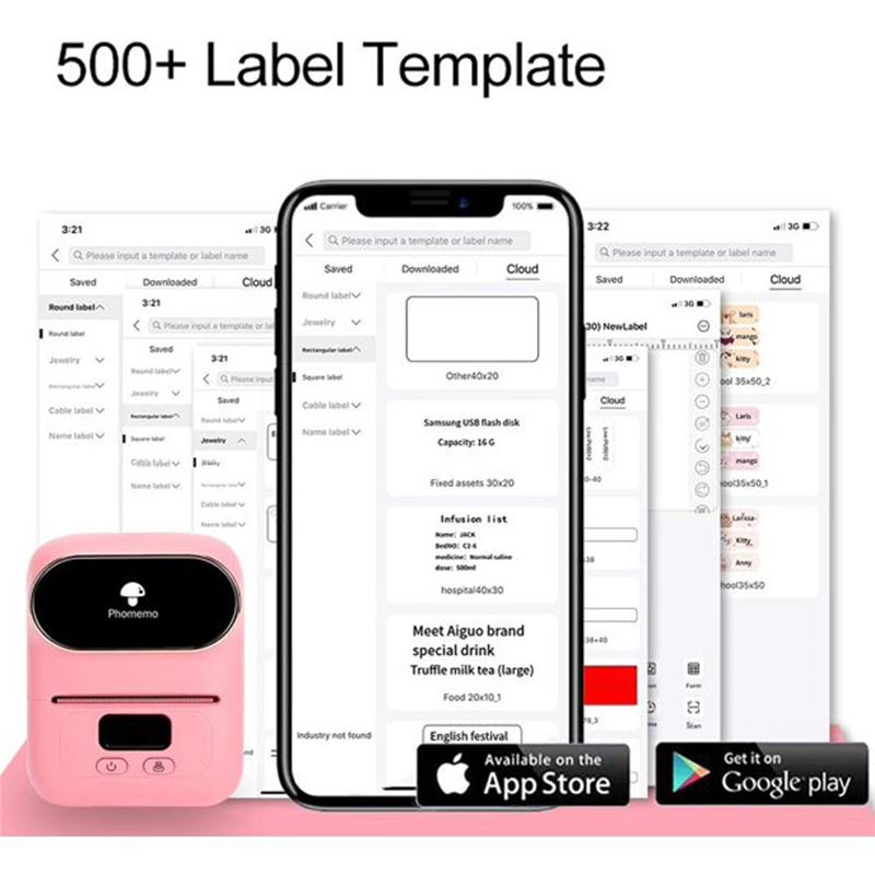 پرینتر لیبل زن حرارتی و قابل حمل Phomemo مدل M110 - 5