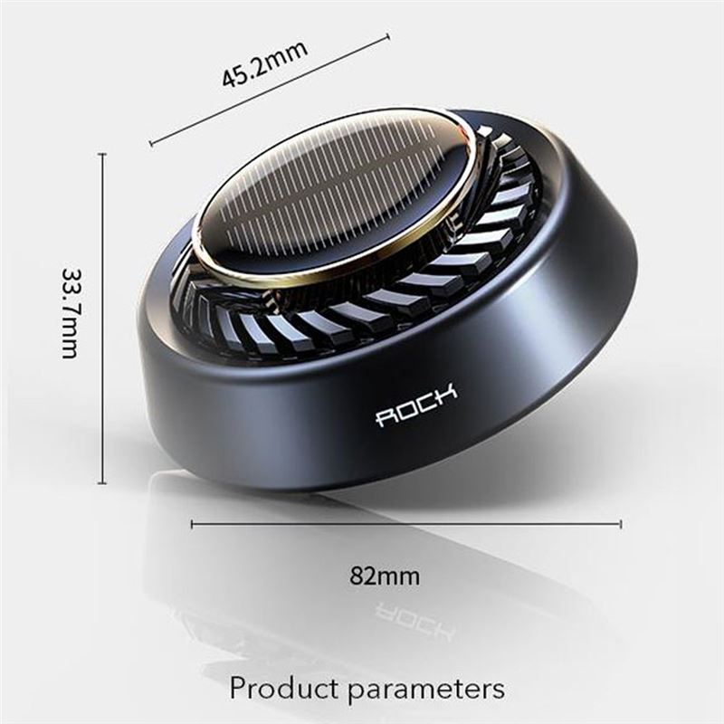 خوشبو کننده خورشیدی چرخان اتومبیل Rock مدل RAM0021 - 3