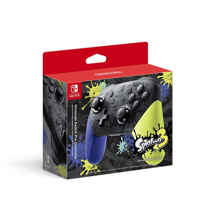 دسته نینتندو سوییچ Pro Controller نسخه Splatoon 3 - 2