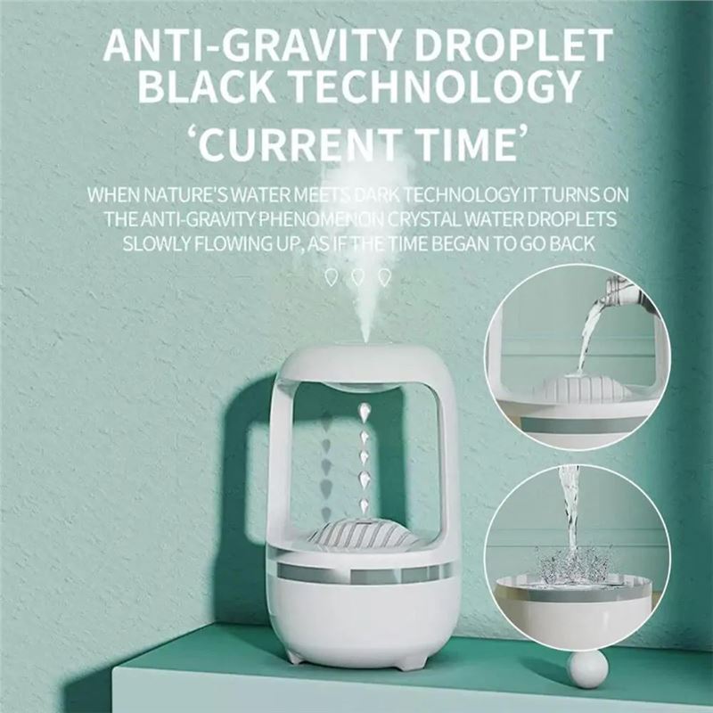 دستگاه بخور سرد مدل Anti Gravity Water Drops Humidifier - 5