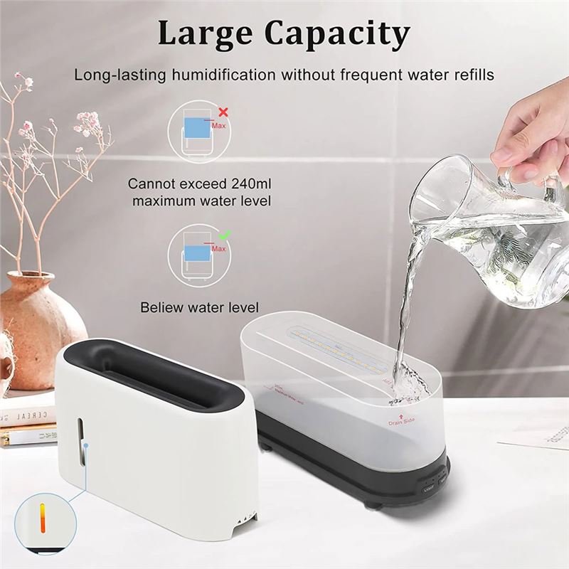 دستگاه بخور و خوشبو کننده هوا مدل شعله آتش - 4