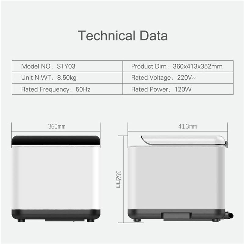 دستگاه میوه شور خانگی Yoerdol Fruit &amp; Vegetable Cleaning Purifier - 5