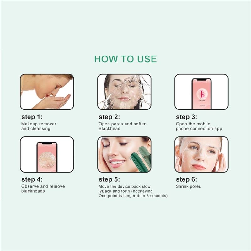 دستگاه میکرودرم مکنده جوش سر سیاه Jisszhou - 5