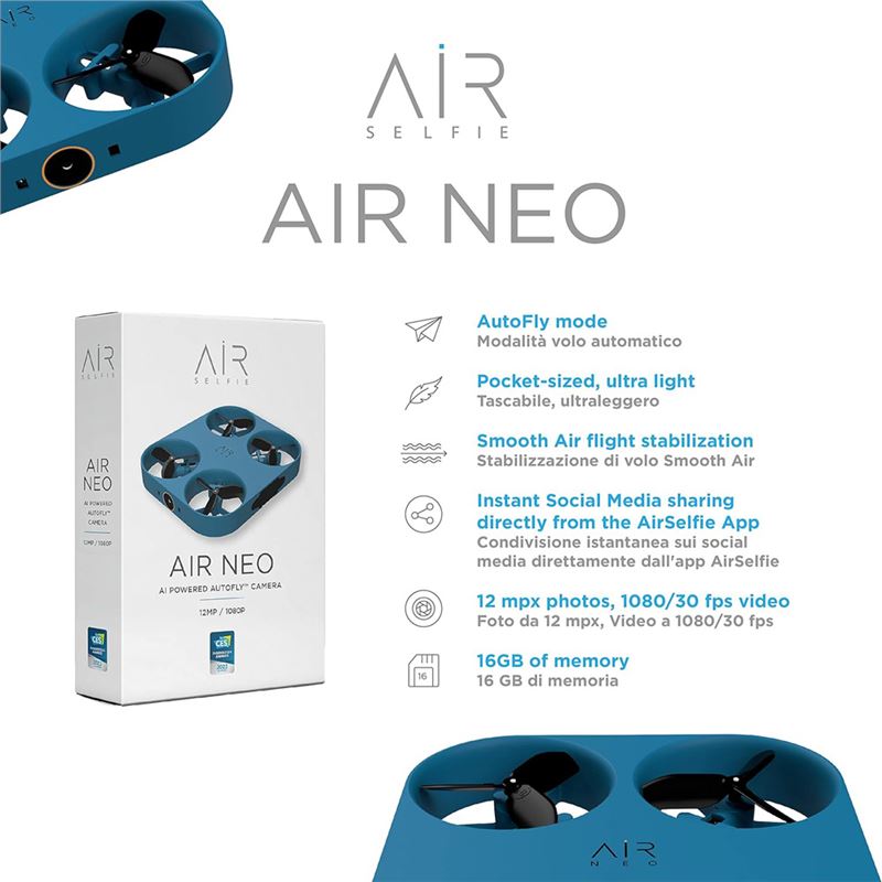 دوربین سلفی پرنده AirSelfie مدل Air Neo همراه پاوربانک - 3
