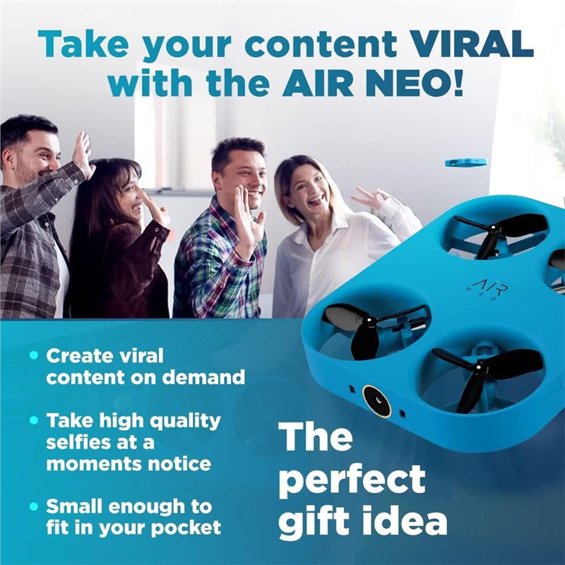 دوربین سلفی پرنده AirSelfie مدل Air Neo همراه پاوربانک - 7