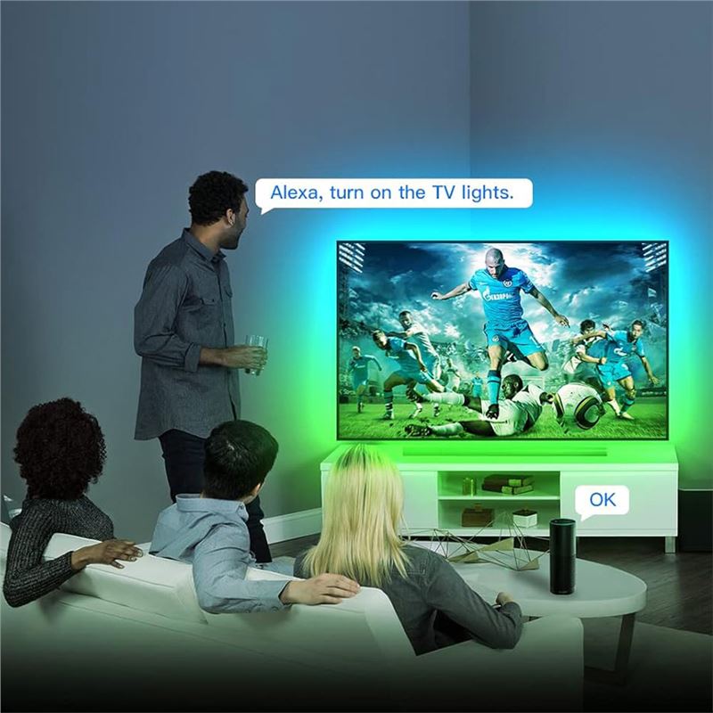 ریسه هوشمند پشت تلویزیون RGB LED TV Backlight K88 - 4