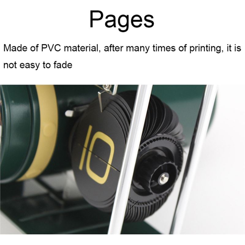 ساعت ورقه ای طرح هواپیما Flip Clock Airplane HY-F029 - 6