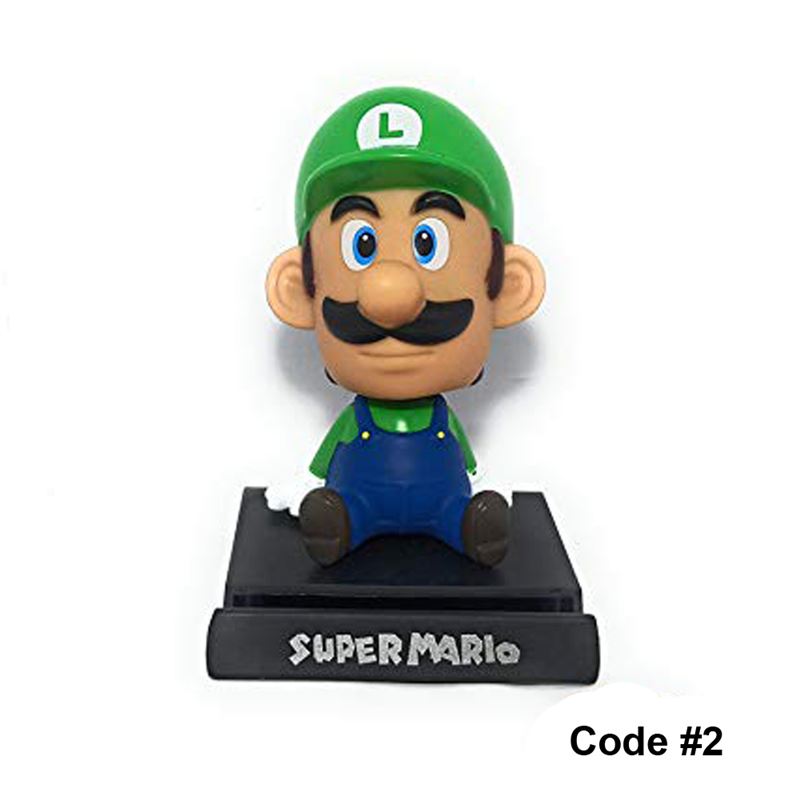 عروسک روی داشبورد سر متحرک مدل Mario / Luigi - 2