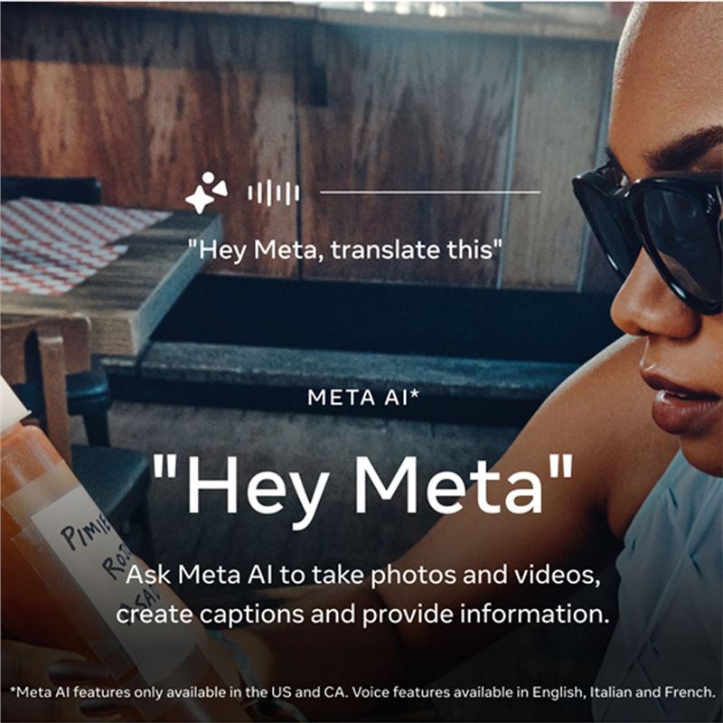 عینک هوشمند ری بن متا RAY-BAN | META Skyler - 6