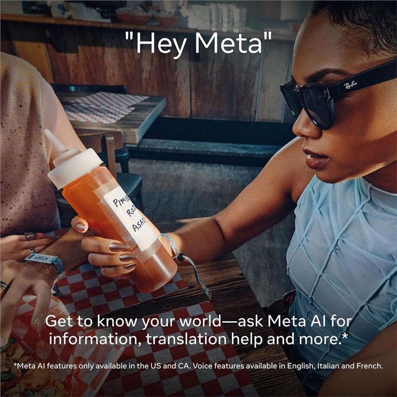 عینک هوشمند ری بن متا RAY-BAN | META WAYFARER - 6