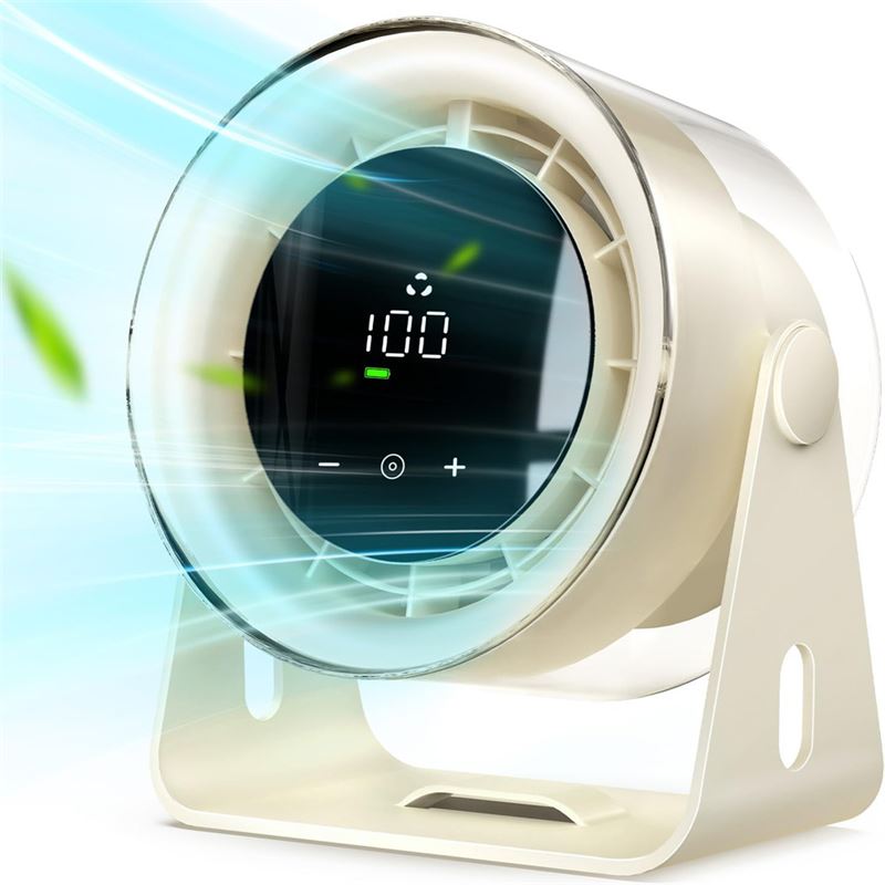 فن رومیزی شارژی قدرتمند High Speed Circulation Fan - 2