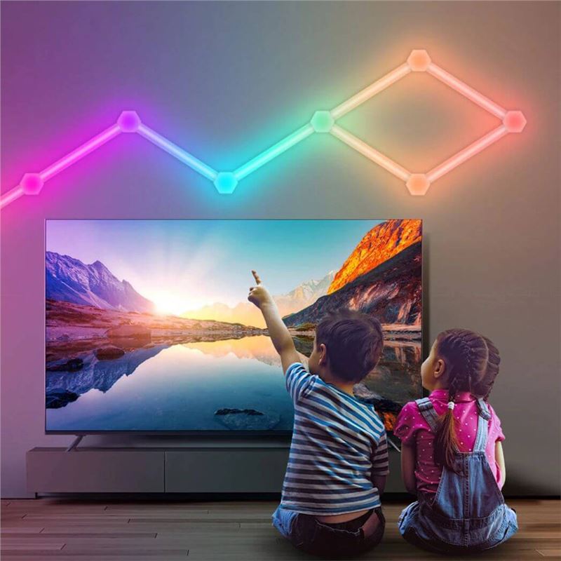 لایت بار دیواری هوشمند وای فای Aubess Smart Wall Light - 3