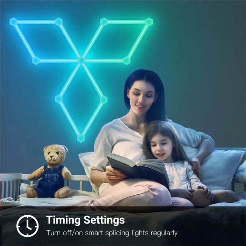 لایت بار دیواری هوشمند وای فای Aubess Smart Wall Light - 2