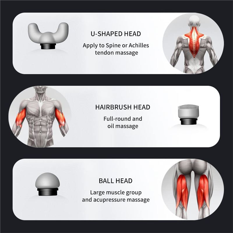 ماساژور تفنگی دو سر KICA Pro - 9