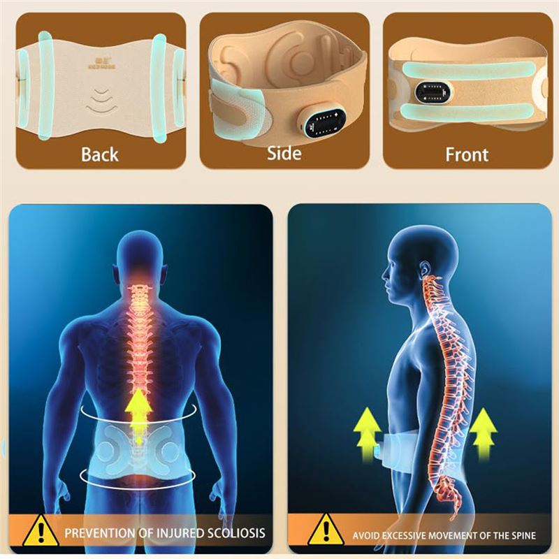 ماساژور کمر حرارتی HEZHENG مدل Waist Massager Support HZ-Y5 - 2